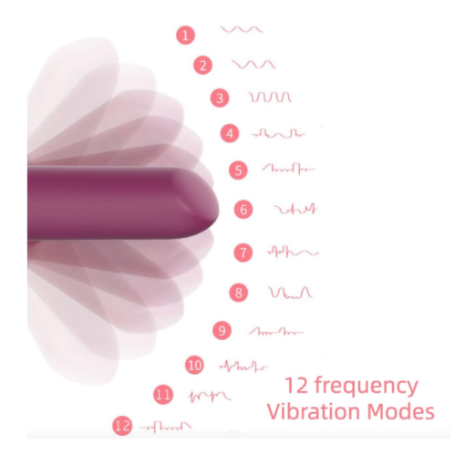 Eros Multi Head 12 Frequency Sex Vibrator