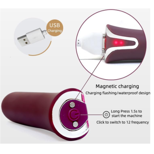 Eros Multi Head 12 Frequency Sex Vibrator