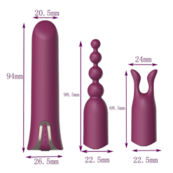Eros Multi Head 12 Frequency Sex Vibrator