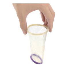 2pcs Female Latex Condom