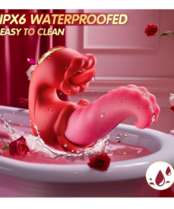 Eros Powerful Dual Tongue Rose Sex Toy