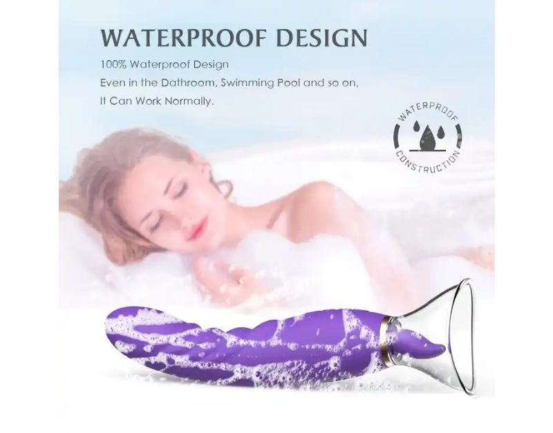 Eros 3 in 1 Magnetic Rechargeable Tongue Sucking Vibrator