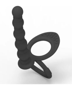 Eros Beaded Anal Plug with Cock Ring