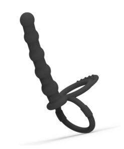 Eros Beaded Anal Plug with Cock Ring