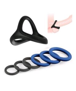 7 pcs Set Silicone Penis Rings