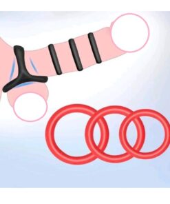 7 pcs Set Silicone Penis Rings