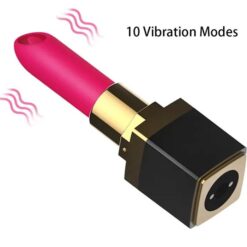 Eros 10 speed USB Rechargeable Lipstick Vibrator 4 Eros 10 speed USB Rechargeable Lipstick Vibrator