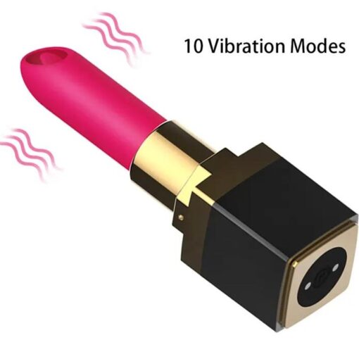 Eros 10 speed USB Rechargeable Lipstick Vibrator