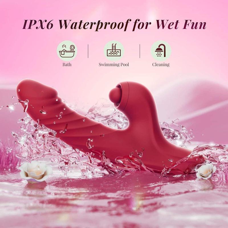 Eros G-Spot Vibrator Thrusting and Tapping Vibrator 