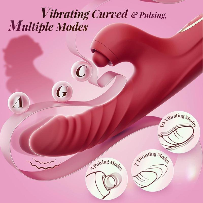 Eros G-Spot Vibrator Tapping Thrusting Vibrator