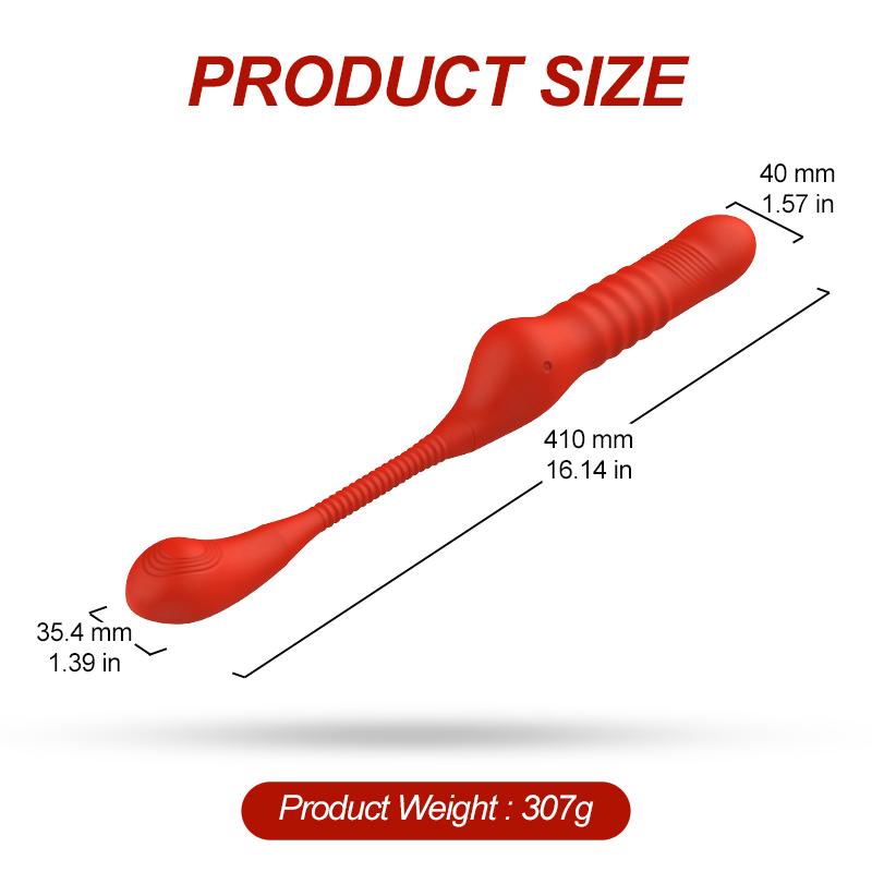 Eros 2 Way Double Dildo Powerful Vibrator