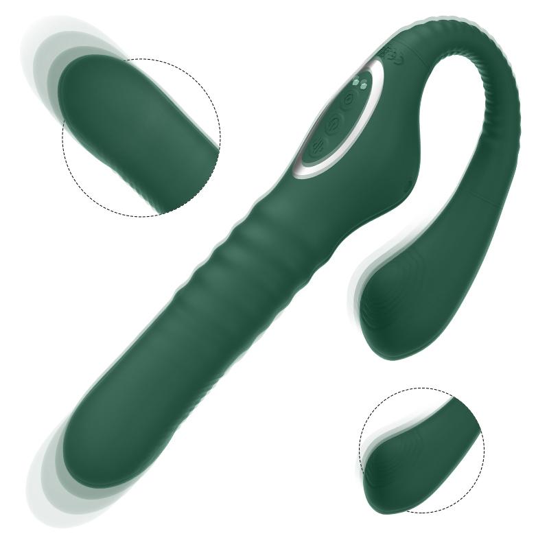 Eros 2 Way Double Dildo Powerful Vibrator