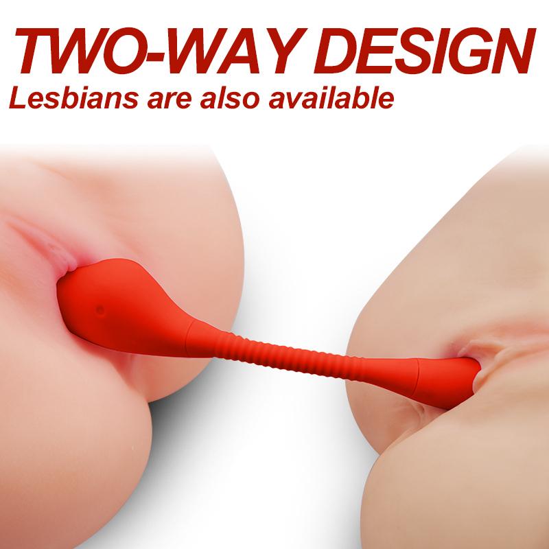 Eros 2 Way Double Dildo Powerful Vibrator