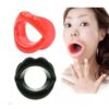 Eros Lips Silicone Open Mouth Gag Bondage Restraint 6 Eros Lips Silicone Open Mouth Gag Bondage Restraint
