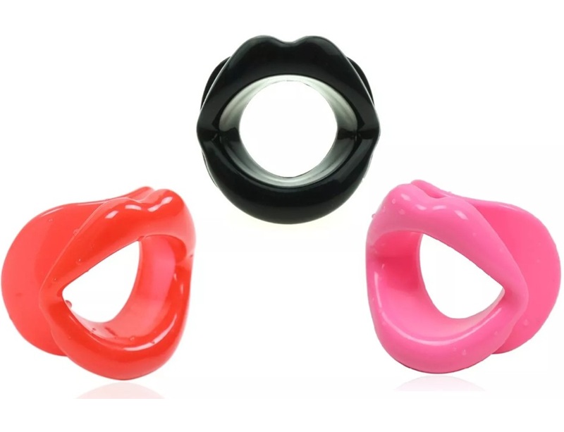 Eros Lips Silicone Open Mouth Gag Bondage Restraint