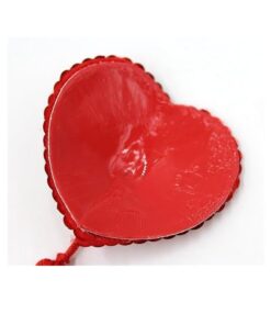 Reusable Nipple Cover Shiny Sequin Silicone Heart-Shaped 2 Reusable Nipple Cover Shiny Sequin Silicone Heart-Shaped