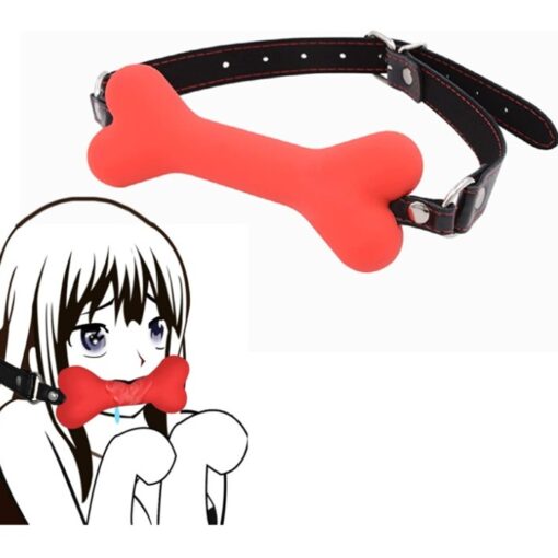 Eros Silicone Bone Gag BDSM Adults Toy