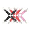 Cuffs Cross Buckle Hogtie 2 Cuffs Cross Buckle Hogtie