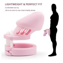 Eros Silicone Male Chastity Cage