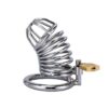 Eros Stainless Steel Male Chastity Cage