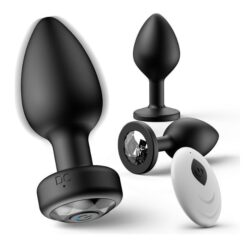 Eros Rechargeable Anal Plug Vibrator Wireless Remote Control